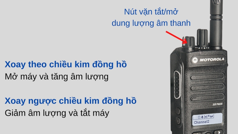 cách sử dụng bộ đàm