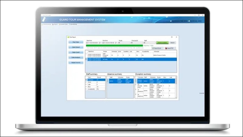 hướng dẫn sử dụng máy tuần tra bảo vệ