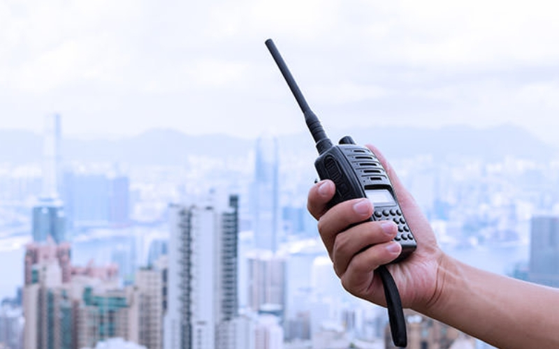 bộ đàm cho tòa nhà 5 tầng​