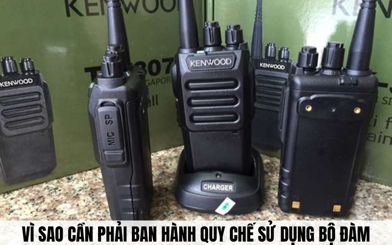 bộ đàm liên lạc nội bộ quy chế sử dụng