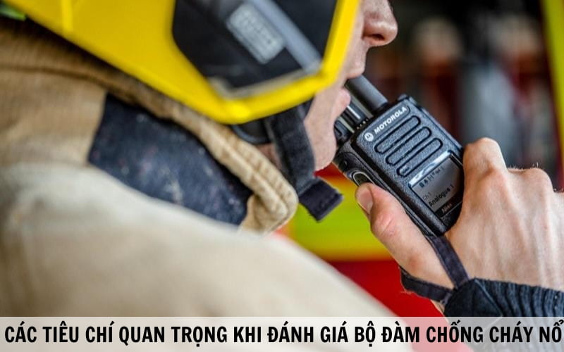 Bộ đàm chống cháy nổ