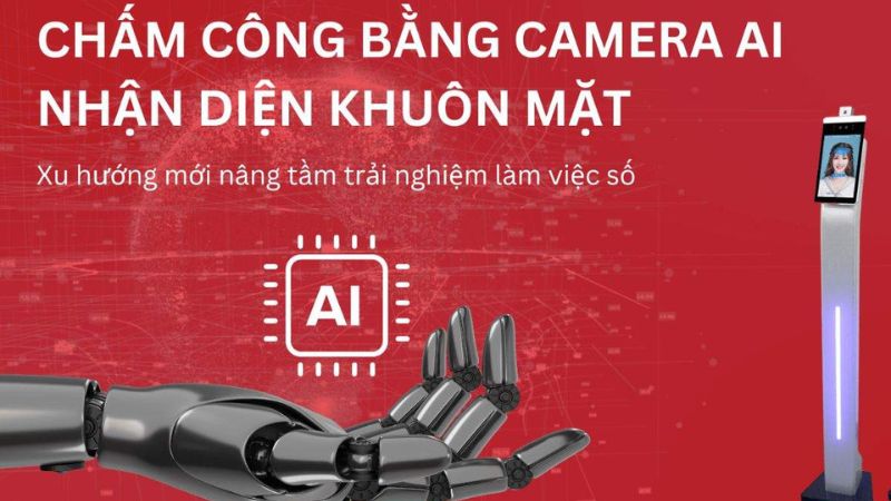 Chấm công bằng camera AI
