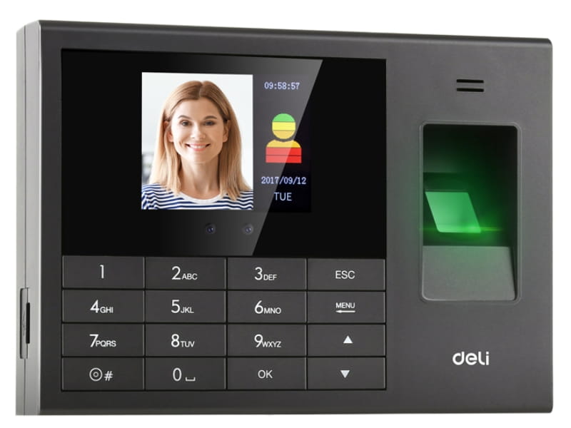 máy chấm công khuôn mặt và vân tay