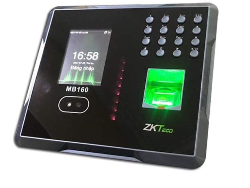 máy chấm công khuôn mặt và vân tay